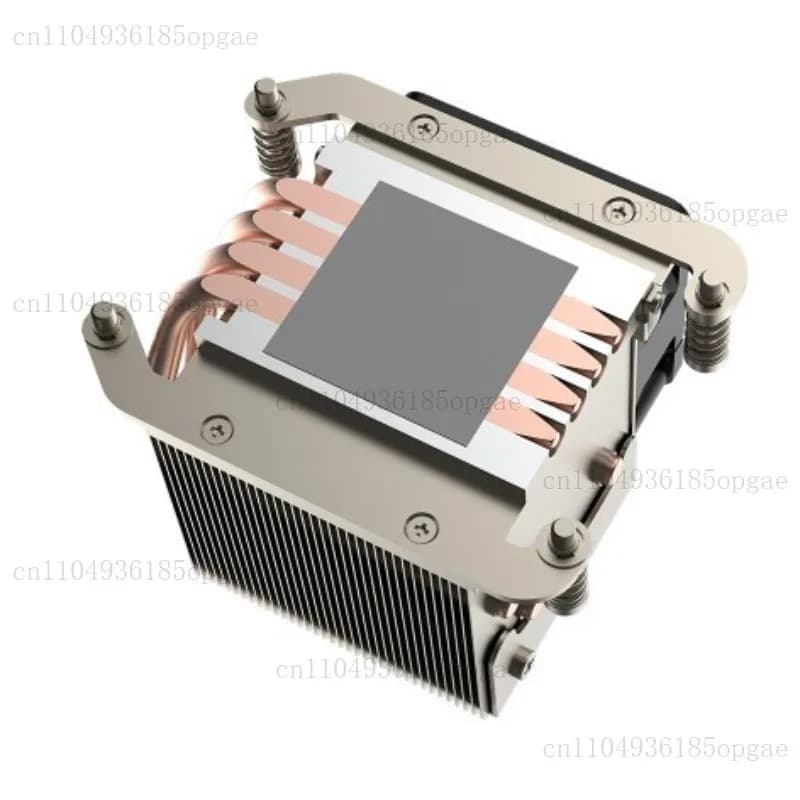 Four Heat Pipe Radiator AM4 AM5-R64 Side Blowing 1700 Temperature Control 4 Copper Tube Aluminum Sheet