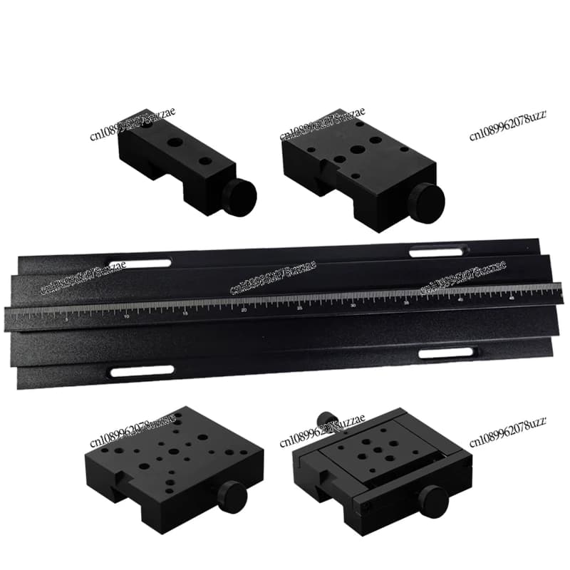 Optical Slide Rail Experimental Platform Linear Guide Manual Slider Adjustment Displacement Stage Dovetail Seat Optical Tool
