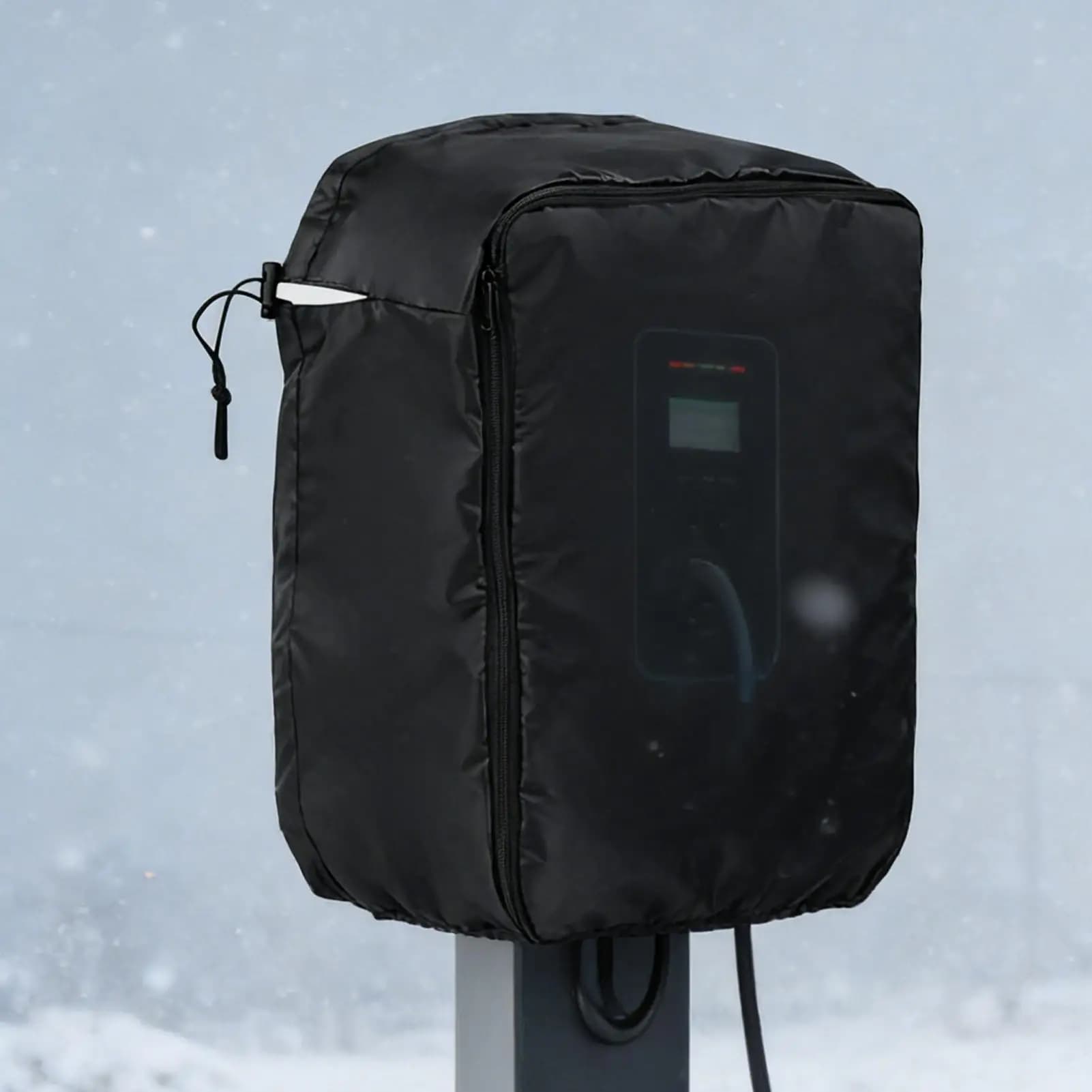 Waterproof EV Charger Plug Port Protection for Electric Car Charging Station Outdoor Electric Vehicle Charger Rain Dust Cover