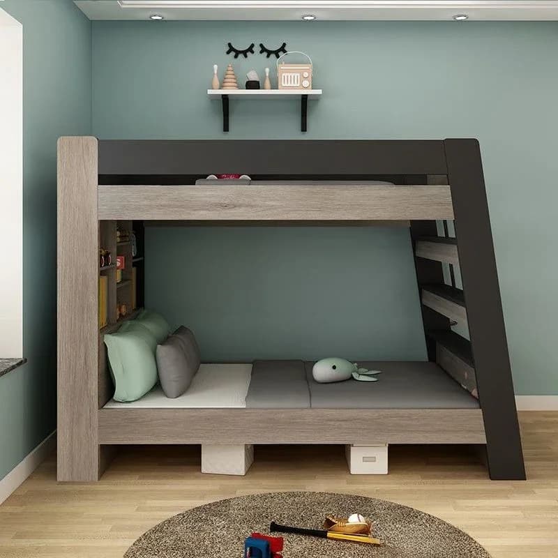 Same width high and low bed mother and child bed children's bunk bed