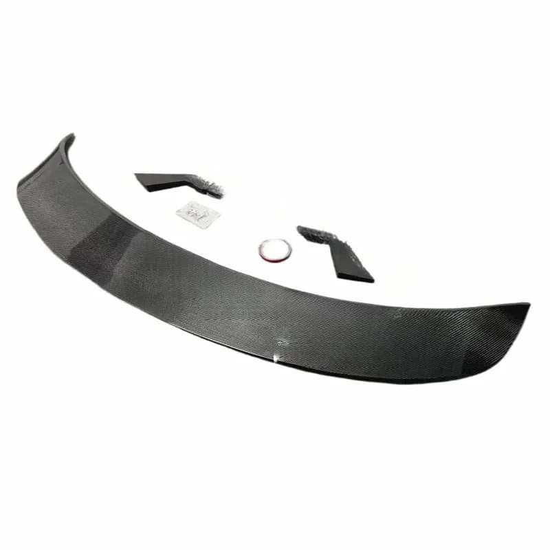RZ Style Glossy Carbon Fiber Trunk Rear Spoiler Wing Auto Accessories  4S Exterior Tail Spoiler Body Kit