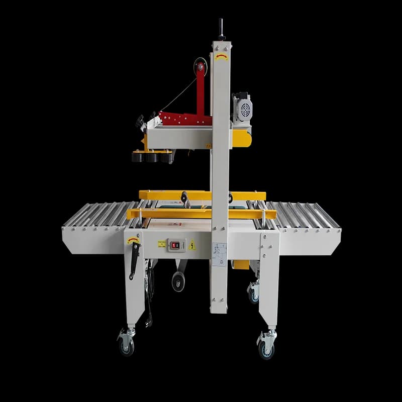 Industrial Carton Sealing Machine High Efficiency Drive Belt Tape Sealing Machine