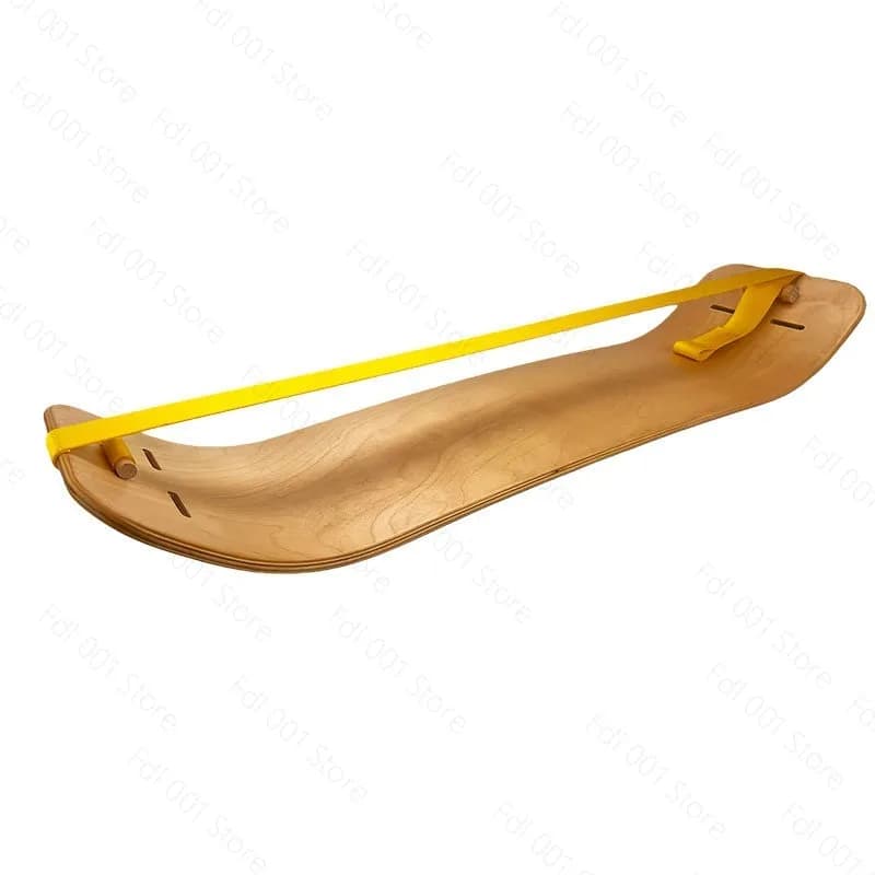 Pilates balance board maple material high-end Pilates yoga coffee fitness board