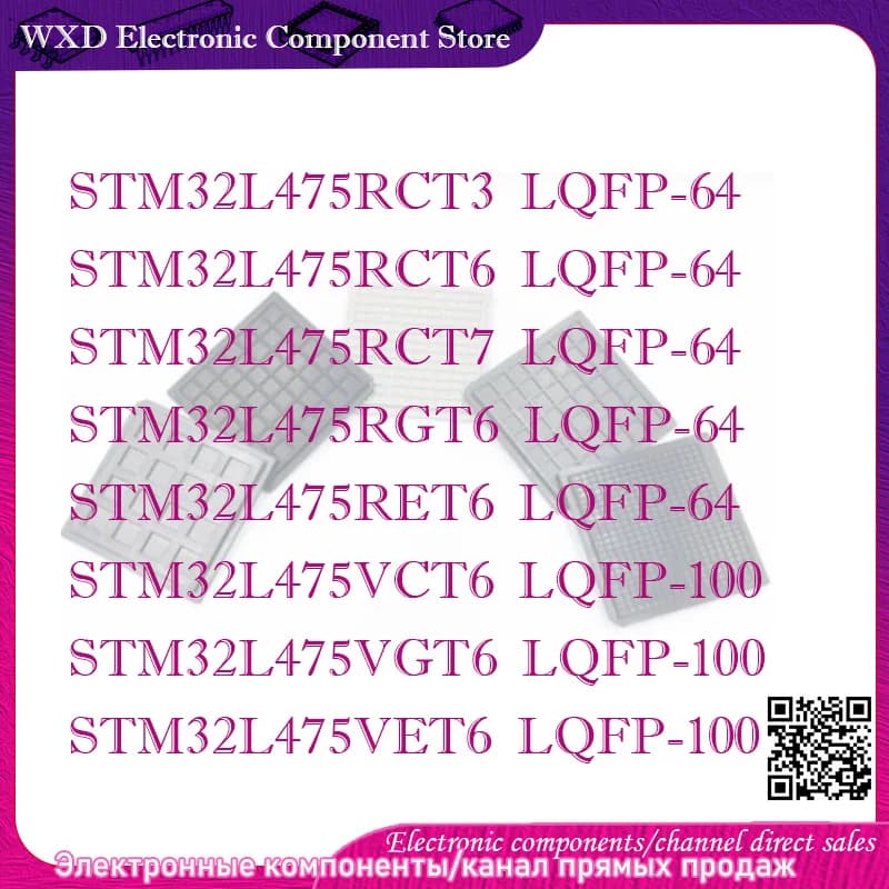 STM32L475VET6 32L475VGT6 475RCT6 475RET6 VCT6 RGT6 RCT3 RCT7   Plastic transparent shell
