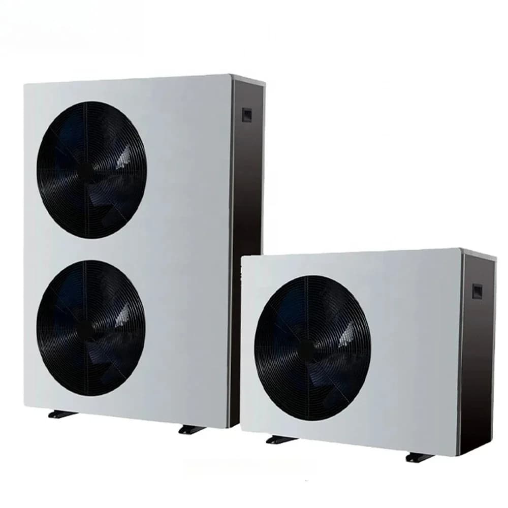 WIFI R32 Solarkeymark A+++ EVI DC Inverter Monoblock Air Source Heat Pumps With 6kw - 24KW Options