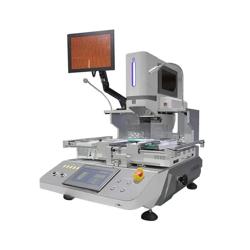 Main board chip BGA rework table, optical desoldering chip main board maintenance preheating table welding table