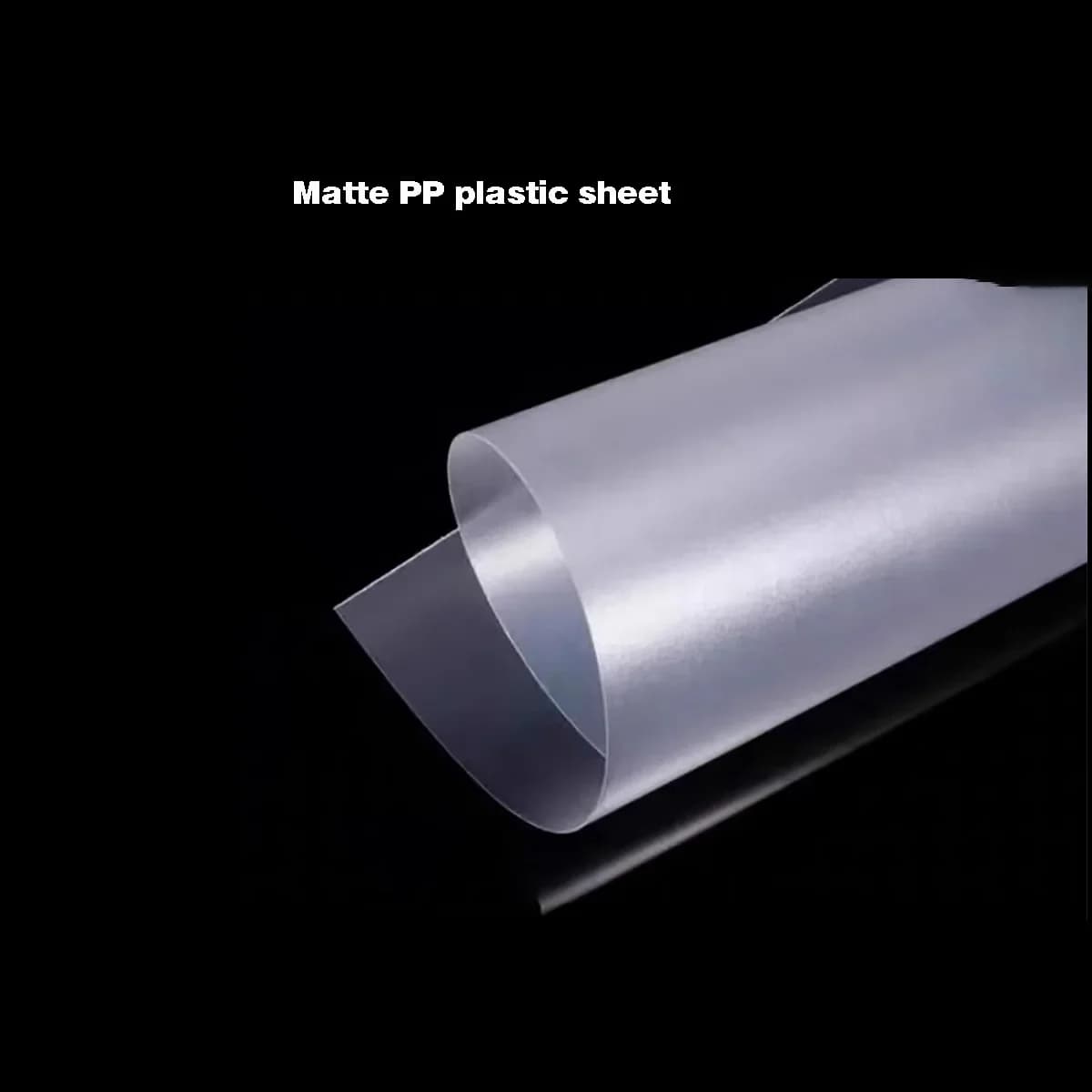 Translucent Frosted PP Plastic Sheet   Thickness 0.3/0.4/0.5/0.6/0.8/1/1.5/2mm 100x200mm 210x297mm Customized Processing