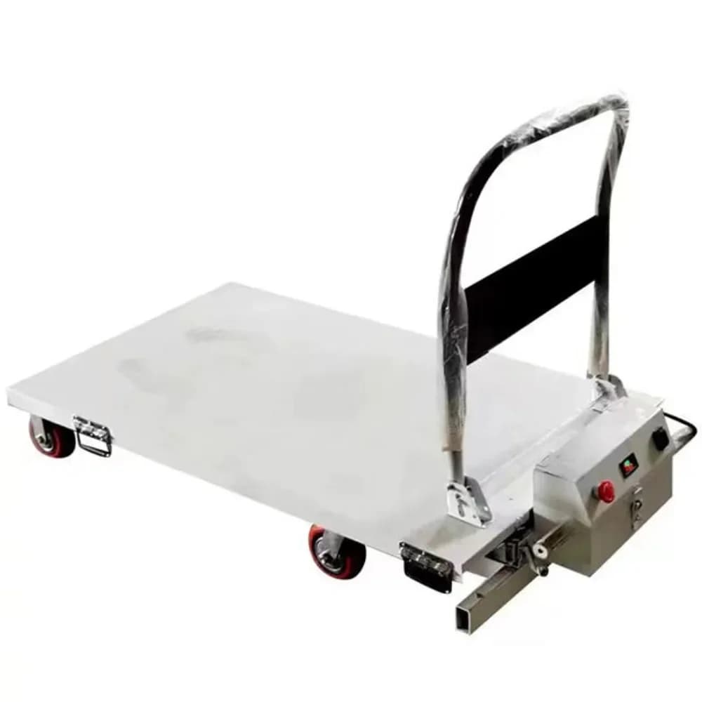 Portable Electric Self-loading Trolleys And Trolleys Flat Lift Tables Hydraulic Electric Lift Tables