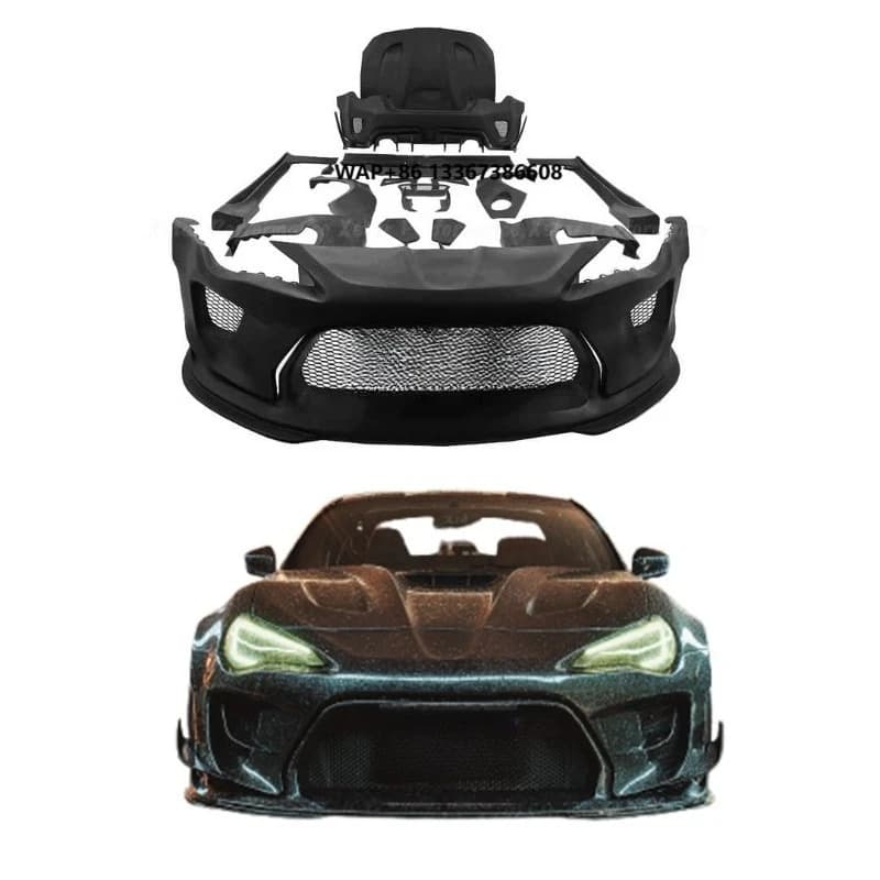 Style Wide Body Kit  Tunning Robot Style FRP Style Car Bumpers Hood Side Skirts Auto Body System