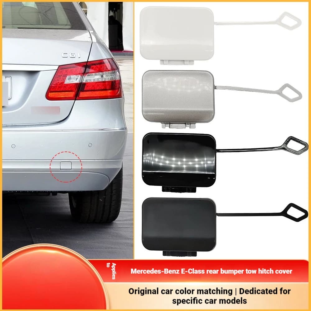Applicable to W212 rear bar trailer cover 09-13 Mercedes Benz E-Class rear bumper tow hook cover 2128850326