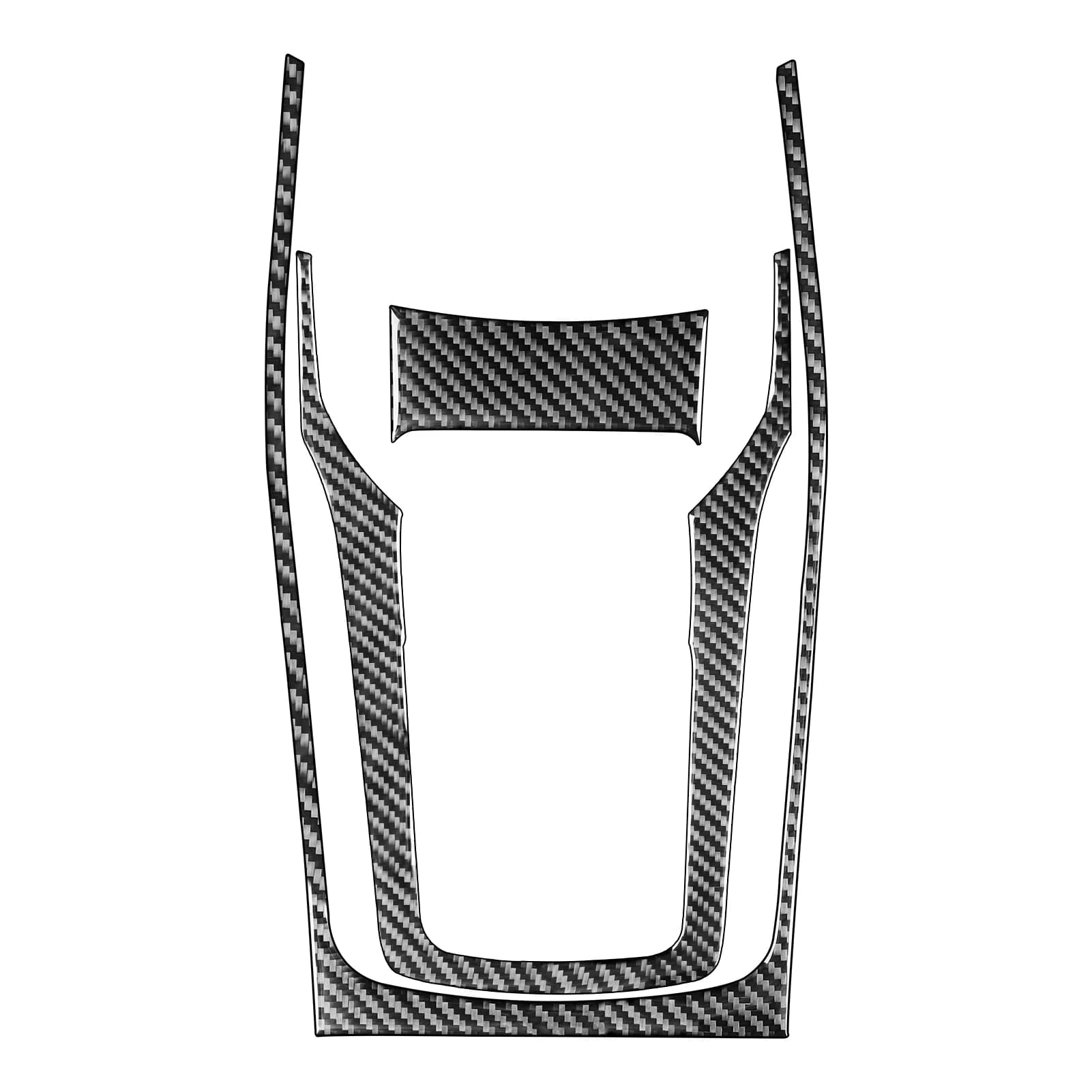 Carbon Fiber For Subaru Impreza 2009-2011 Car Gear Shift transmission Panel Trim Customizable Car Sticker Interior Accessories