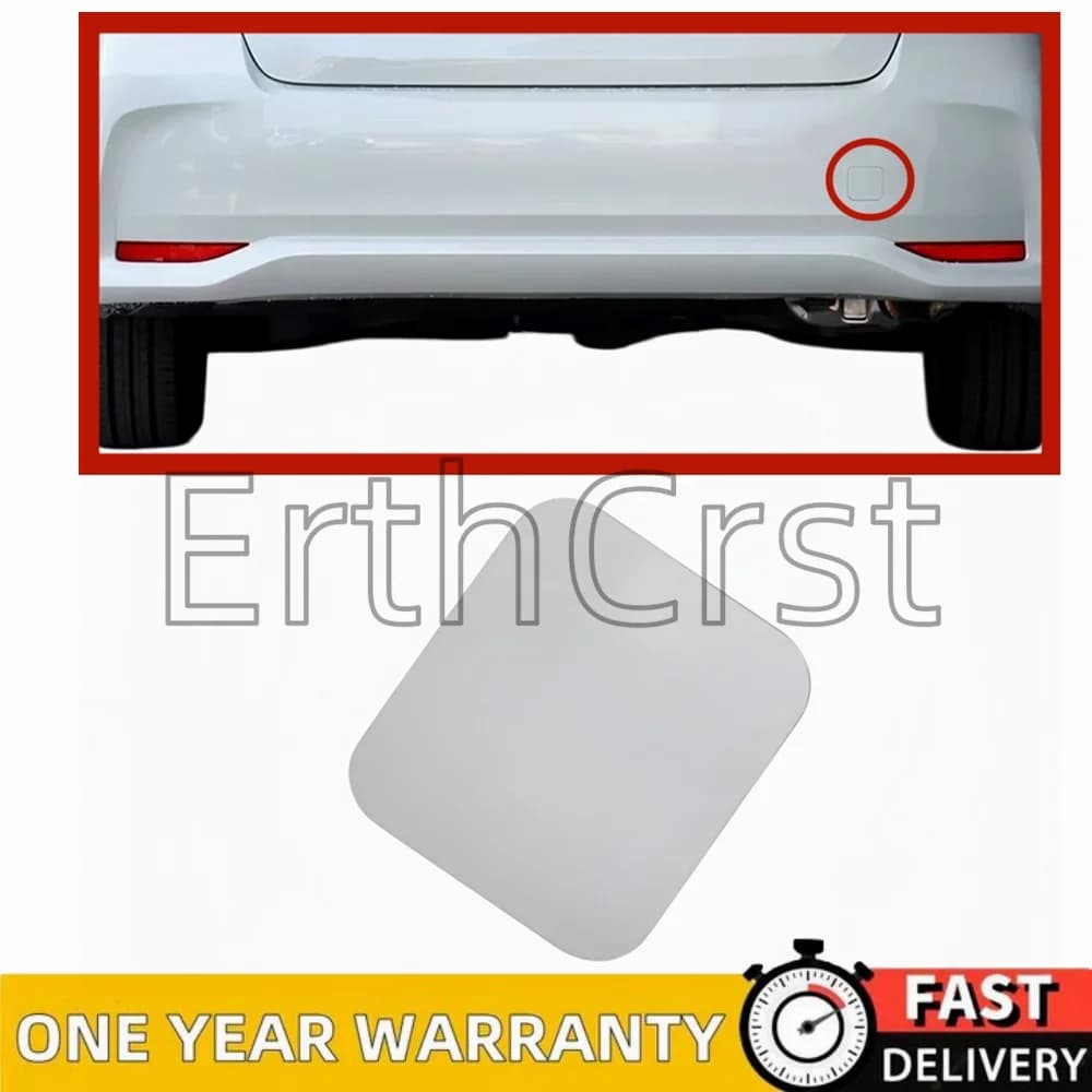 Car Rear Bumper Trailer Cover Rear Bumper Tow Hook Trim Cover For Toyota Corolla 2019 2020 2021 2022 2023 Auto Accessories