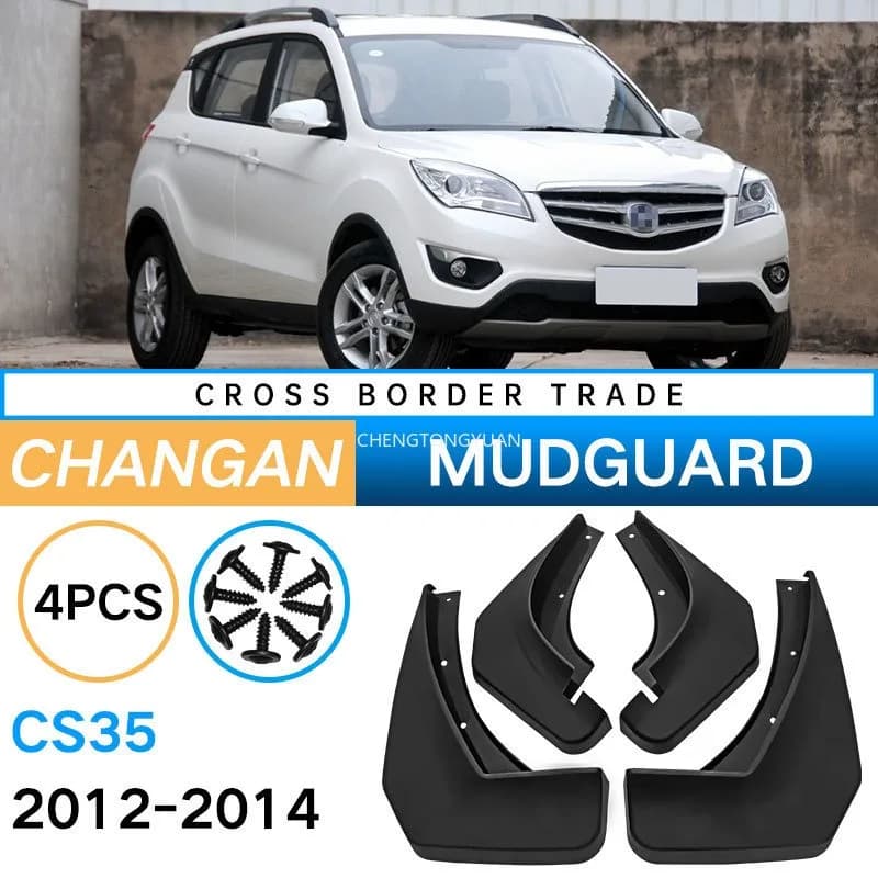 For Changan CS35 2012 - 2019 2013 2014 2015 2016 Car Mud Flaps Mudflaps Mudguards Fenders Tuning Splash Protector Accessories
