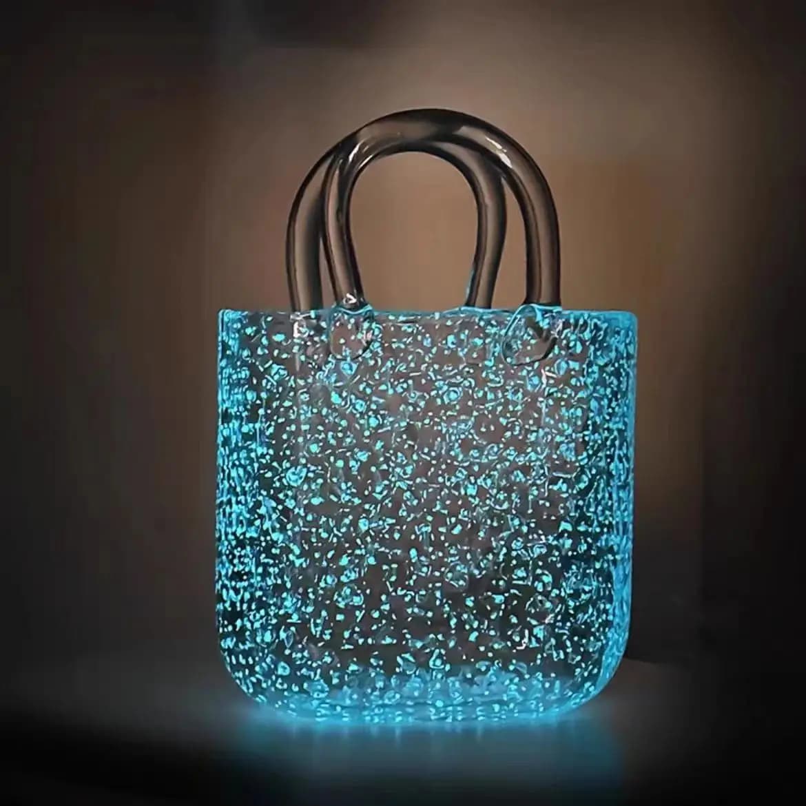 Home Decor Glass Vase for Flowers Flower Vase Luminous Model Hydroponic Flowers Decorative Flower Vase  Desk Decoration Item