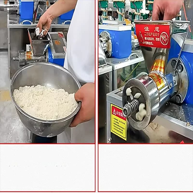 Commercial Macaroni Processing Line Corn Noodle Pasta Maker Machine
