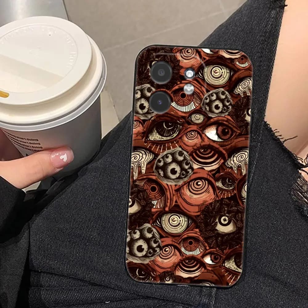 Phone Case For Infinix TECNO POP SPARK SMART 6 7 8 9 10 CAMON 50 40 30 30S 20 20C Case Funda Shell Cover Eye Of The Terror Demon