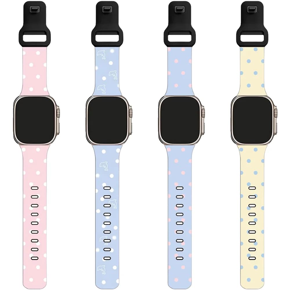 Dot Dolphin Strap Phone Accessories for IPhone 12 13 14 15 16 17 Pro Max
