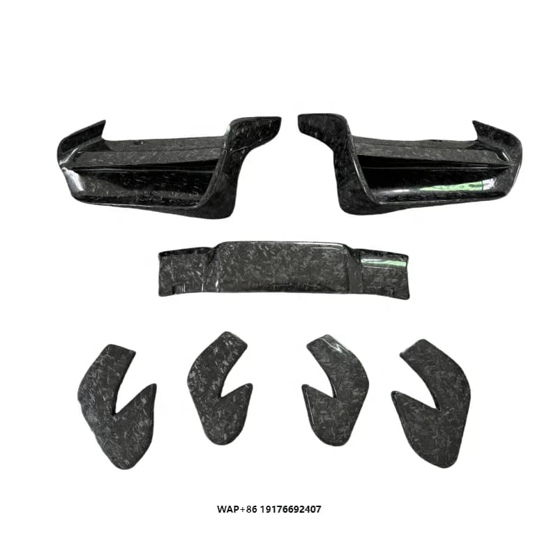 Body kit EB style Forged carbon fiber rear diffuser rear lip for  i8