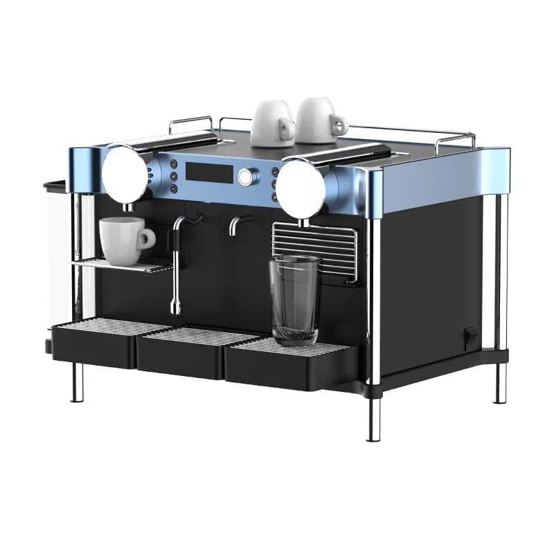 Commercial fully automatic pod machine with brewing system Espresso machine