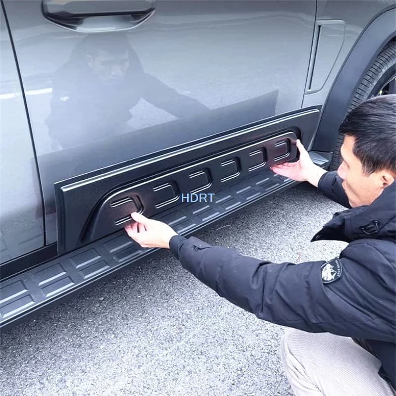 For Chery Jetour T2 Traveler 2023 + Car Styling Side Door Body Trim Cover Skirt Guard Anti Scratch Accessories Exterior Sticker