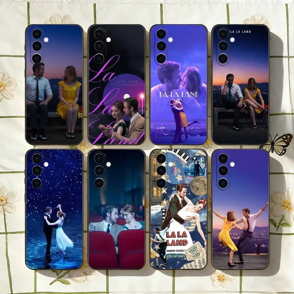 Film La La L-Land Phone Case For Samsung Galaxy A73,A72,A71,A70,A53,A52,A51,Others Soft Black Cover