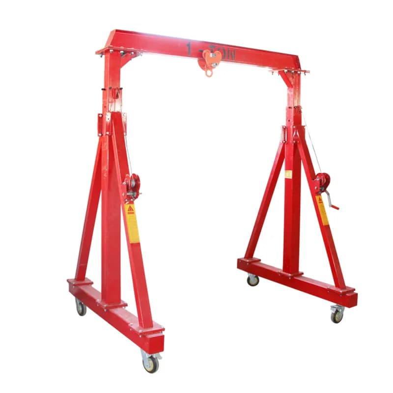 Mobile gantry Small crane Electric gantry crane Hand winch Lifting crane Small gantry