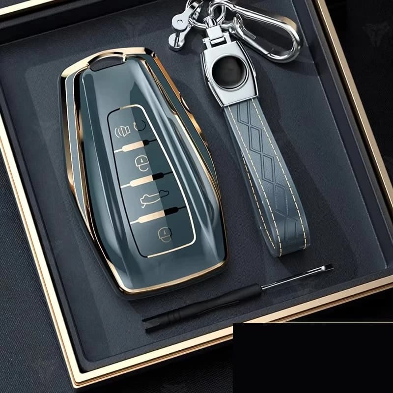 Premium Key Cover for Geely Models Xingyue L Xingrui GS Emgrand GL Boyue Panda Binyue Binrui Haoyue Car interior accessories