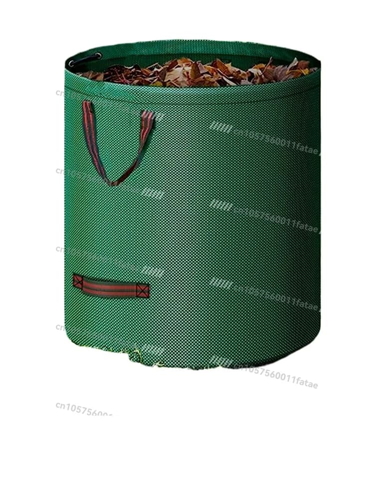 Thickened Waterproof Leaf Storage Bag Large Capacity Clothes Toy Collection Bag Multifunctional Garden Trash Can Without Lid