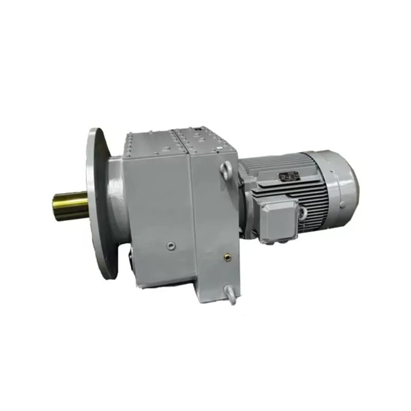 R77 Reduction Gear Motor Electric Gearbox Reducer, High Efficiency Speed Reducer for Wind Turbine Generator Transmission System