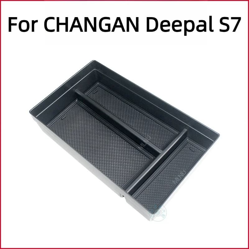 Armrest Storage Box For Deepal S7 2025 2024 2023 Accessories Plastic Anti-Rattle Divider Stable Durable Waterproof Anti-Aging