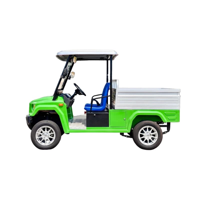 2026 household four-wheeled electric vehicle lithium battery pull truck elderly semi-closed pickup truck driver's license-free