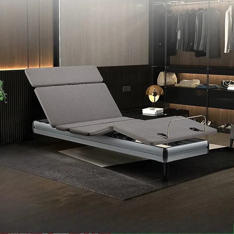 Smart bed, multifunctional double bed, master bedroom fully automatic lifting zero-pressure single double bed