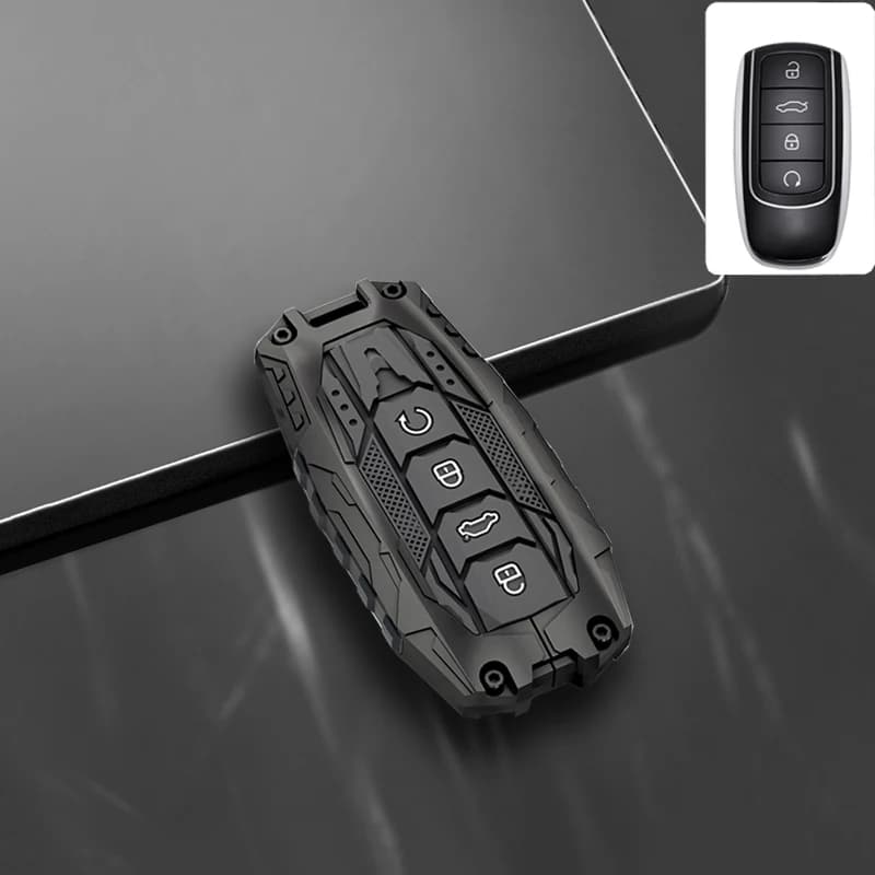 Zinc Alloy Car Key Case Cover Shell for Chery Tiggo 8 Pro Tiggo 8plus New 5 Plus Chery Tiggo 7 Pro Max Omoda 5 Accessories
