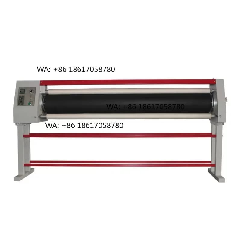 Easy to Use 1.2m 1.6m Roller Calendar Machine With 220mm Drum Roll to Roll Heat Transfer Calendar Machine Press