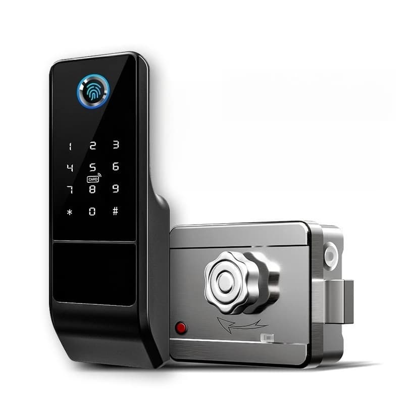 Fingerprint password graffiti/all APP lock, smart apartment lock
