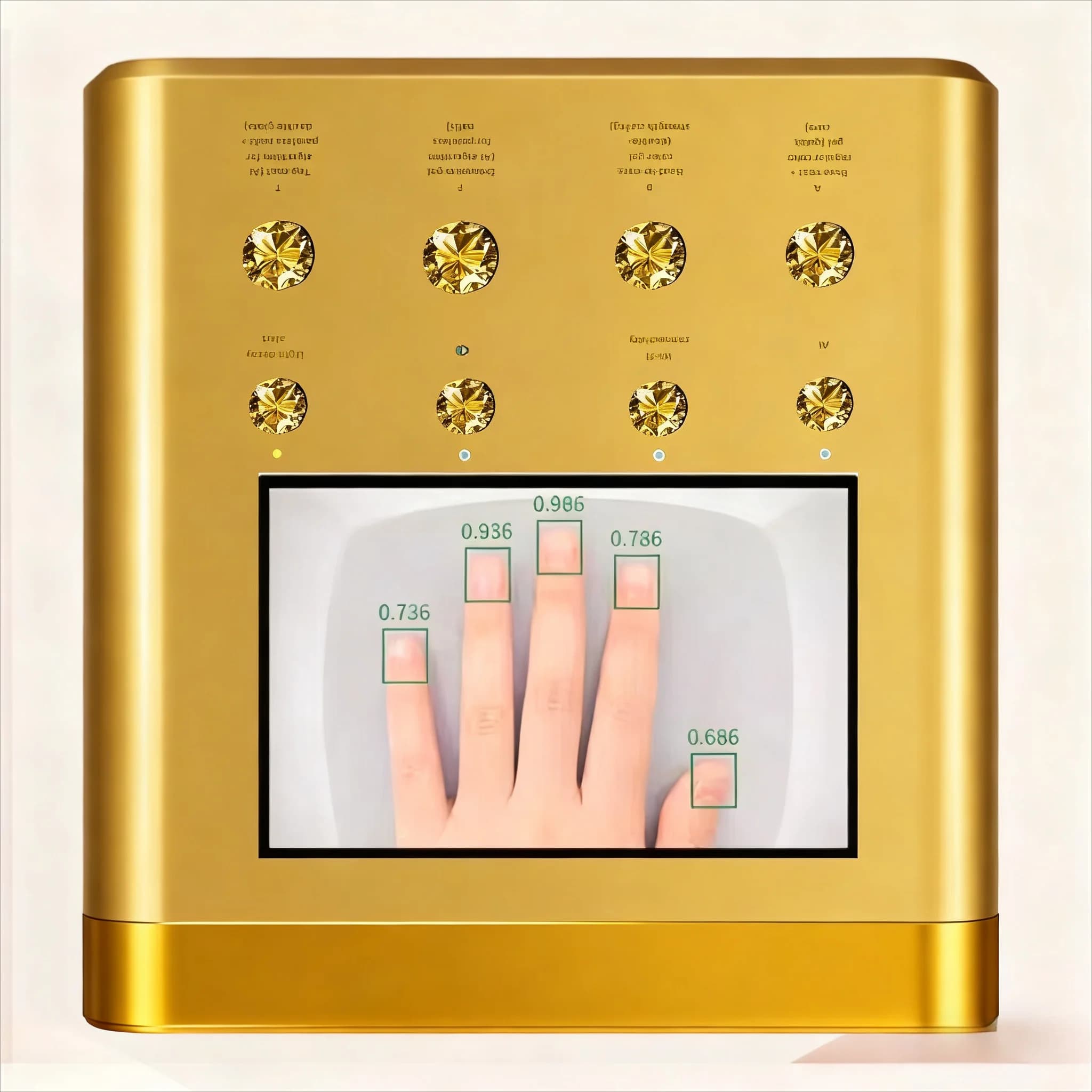High Quality AI Smart Nail Lamp UV LED Gel Polish Dryer High Power Professional Portable Home Use Fast Curing