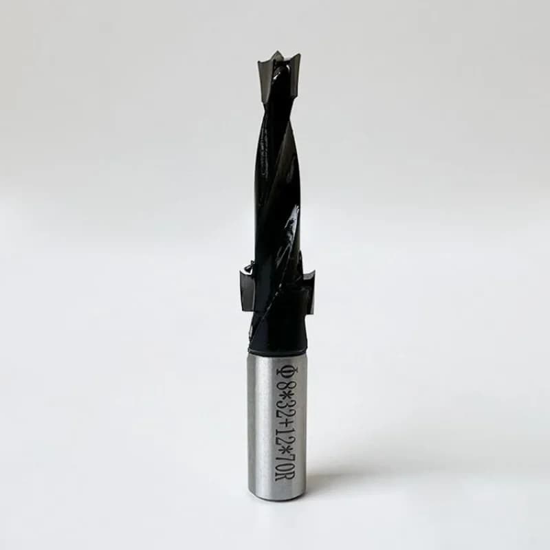 Drill 3-in-1, woodworking alloy secondary drill, three-pointed drilling tungsten steel