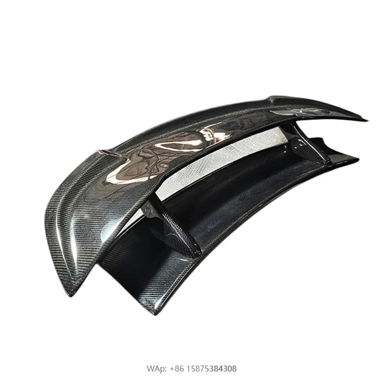 For McLaren MP4-12C 650S Upgrade DMC Style Carbon Fiber Rear Spoiler Wing Trunk Spoiler