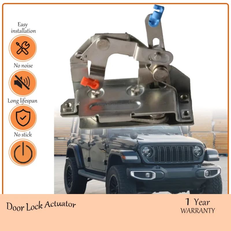 Rear Door Latch Tailgate Lock Liftgate Compatible with Jeep Wrangler YJ TJ 1991-2006,oem 55008126,55074947AC