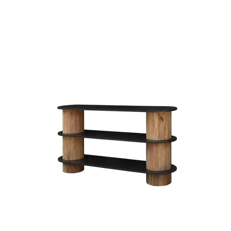 Cabinet Shelf Living Room B & B Villa Log Decorative Table Sofa Back