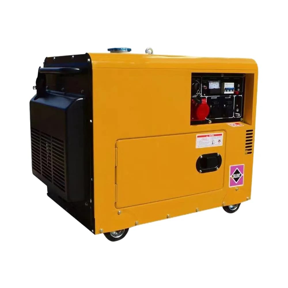 15 KVA Single Phase 3.5KW with Stamford AC Generator 50Hz Frequency  220V Rated Voltage ATS Option Silent Diesel Generator Set