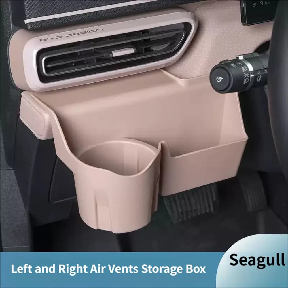 For BYD Seagull Box Passenger's Under-windshield Cup Storage Box Interior Refit Parts CAR Accessories
