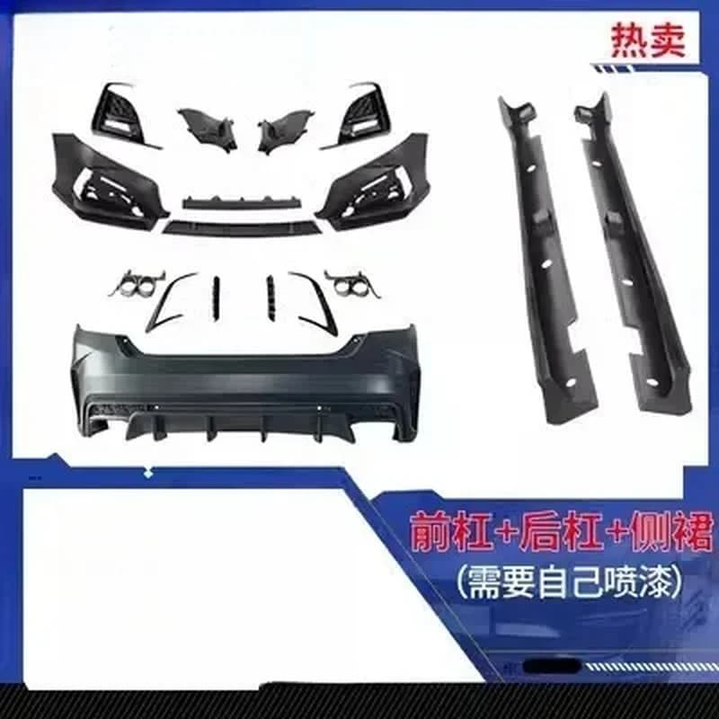 High Quality Body Kit Front Rear Bumper Side Skirt Assembly For 10th Honda Accord 2018 2021 2022 Auto Accessories