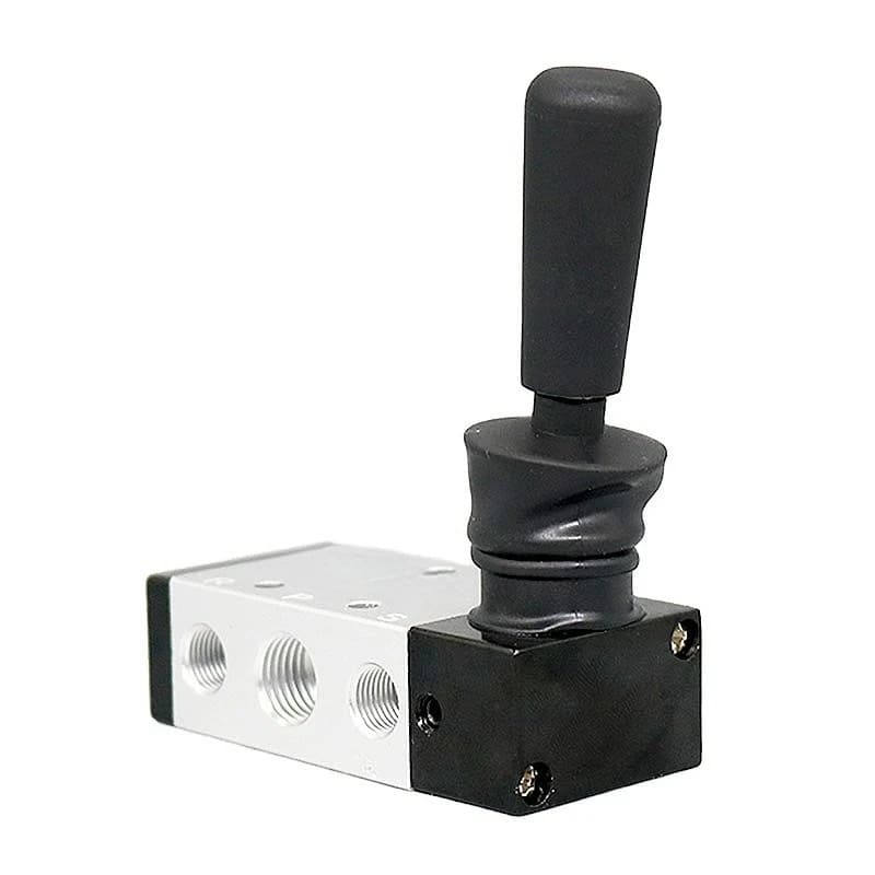 3H210‑08 3H310‑10 3H410‑15 Two‑Position Three‑Way Manual Pneumatic Valve Hand‑Operated Air Switch Control Valve