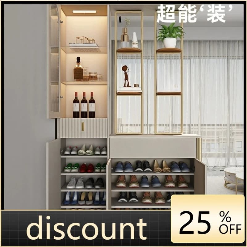 LH light luxury room hall cabinet partition living room screen home shoe cabinet against the wall into the door home