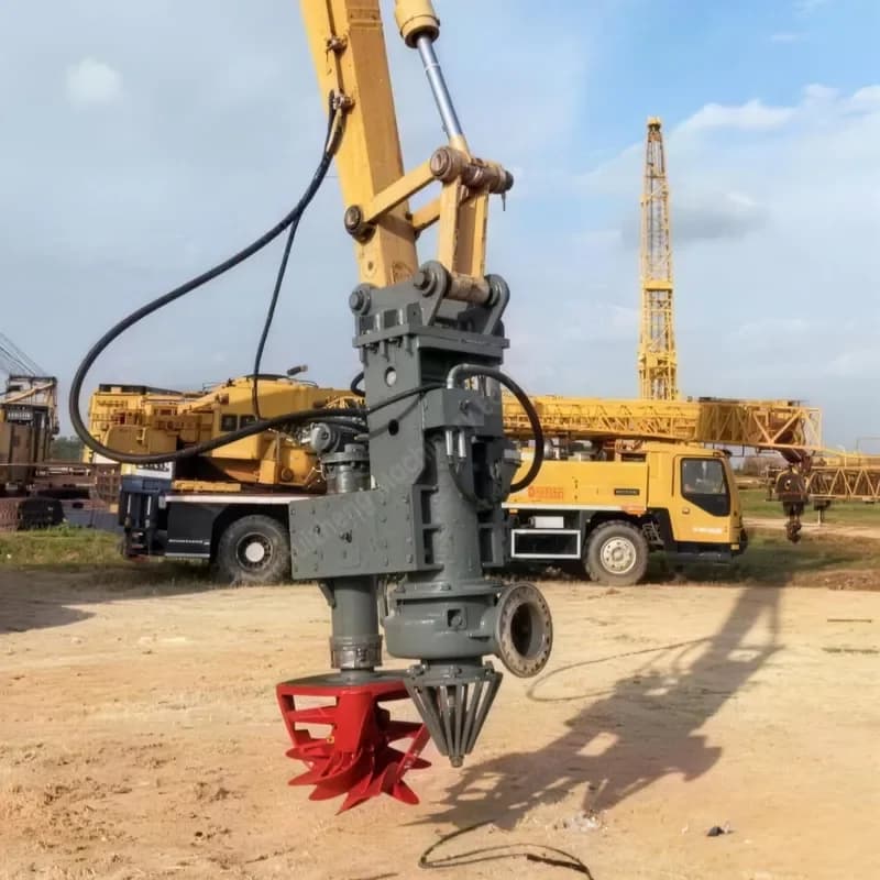 Heavy Industrial Hydraulic Driven Centrifugal Excavator Sand Gravel Slurry Pump High-chromium Alloy Construction High