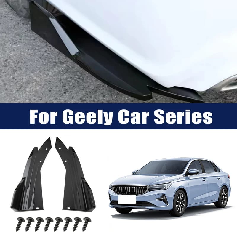 Rear Bumper Lip Diffuser Splitter Canard Protector Front Spoiler Body Kit For Geely Coolray Atlas Emgrand Okavango Tugella