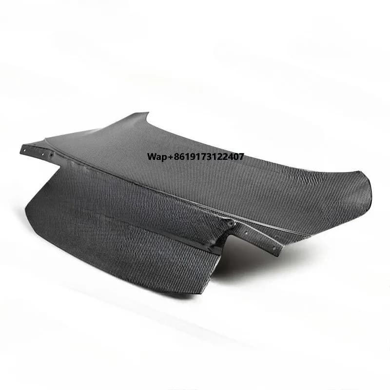 Mustang Carbon Fiber Trunk Lips for 2024+ Mustang Modified OEM Style Carbon Trunk Lid Spoiler