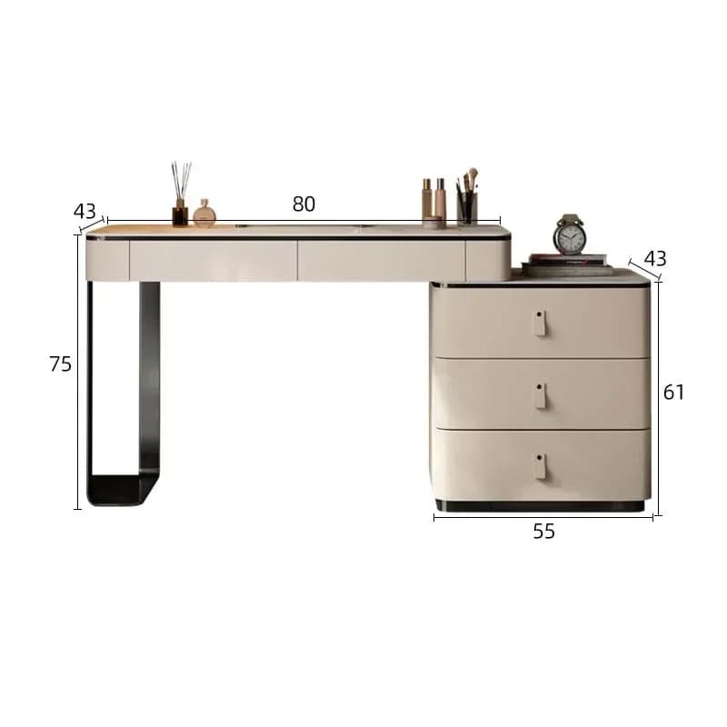 m Nordic New Design Modern Luxurious Bedroom Solid Wooden Vanity Dressing Table Italian Furniture Dressing Table With Mirror l