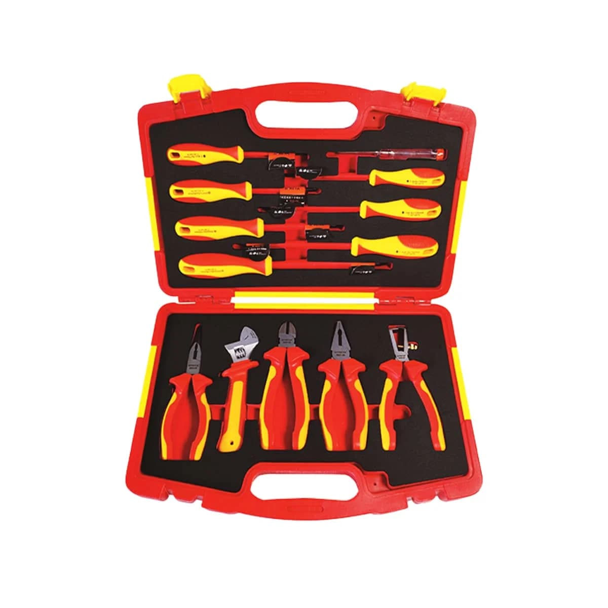 S677-13 13PCS Insulated Tool Set Insulated Handle Industrial Light Weight Tool High Hardness Multifunctional Tools Set